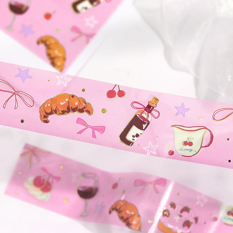 BGM Foil Stamping Clear Tape: Sky Encyclopedia - Sweet Time