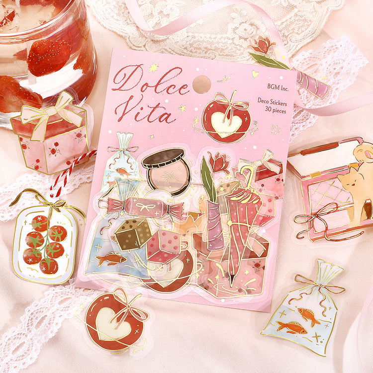 BGM Foil Stamping Flake Seal: Dolce Vitat – A Good Day for Gifts