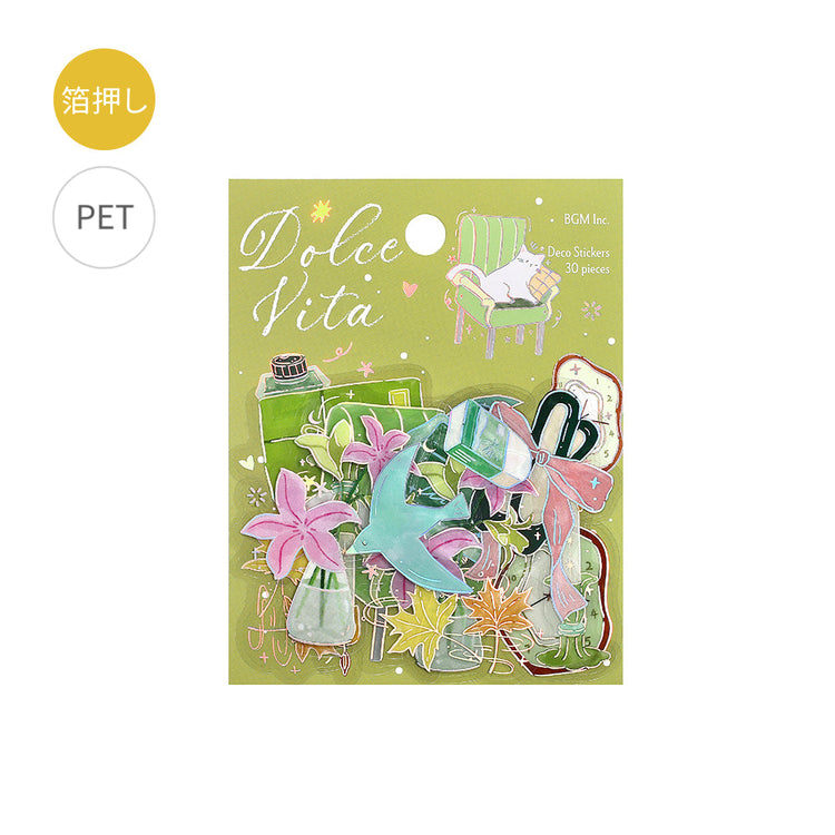 BGM Foil Stamping Flake Seal: Dolce Vitat – A Happy Letter