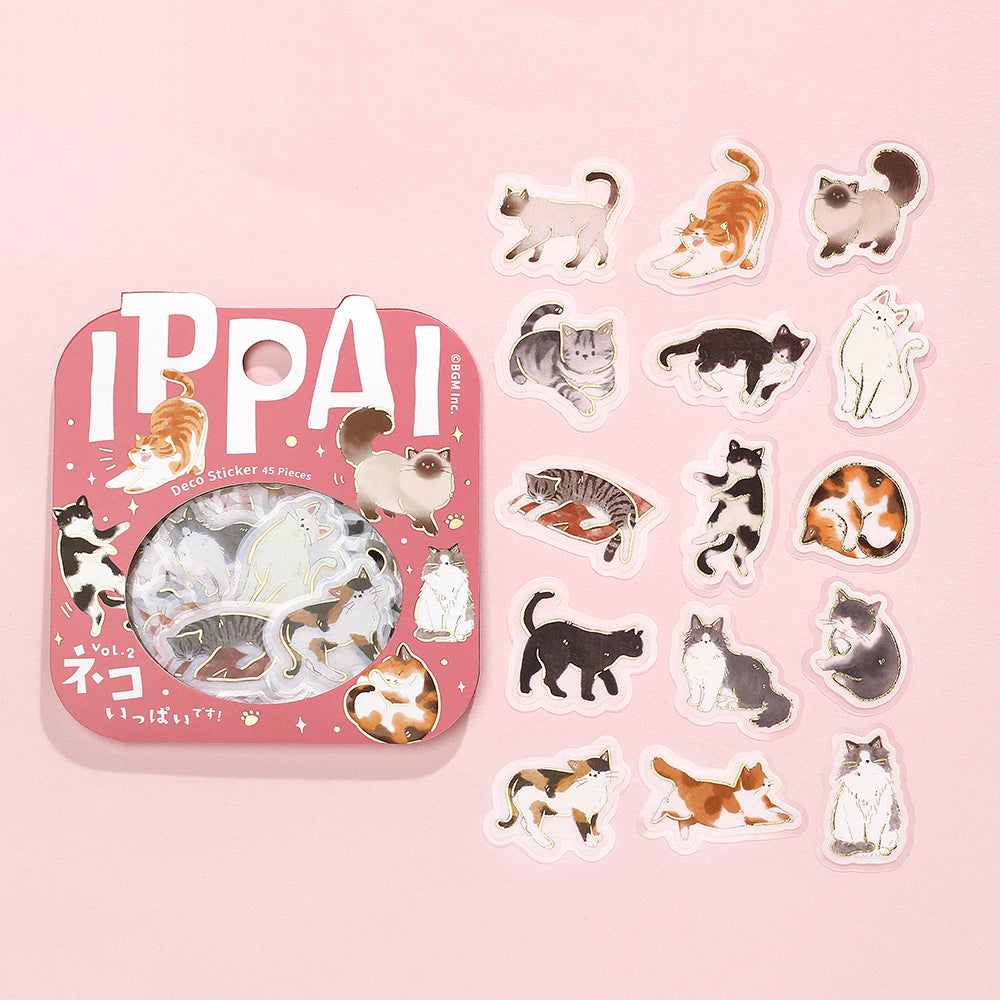 BGM Foil Stamping Flake Seal: IPPAI – Cats Galore Vol. 2