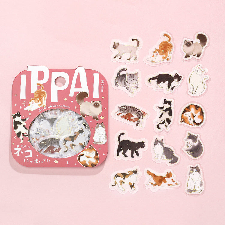 BGM Foil Stamping Flake Seal: IPPAI – Cats Galore Vol. 2