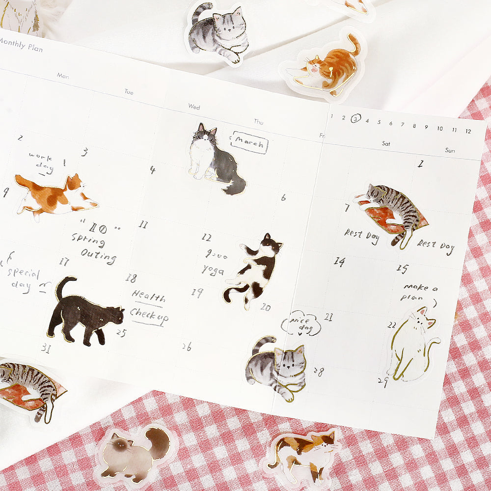 BGM Foil Stamping Flake Seal: IPPAI – Cats Galore Vol. 2
