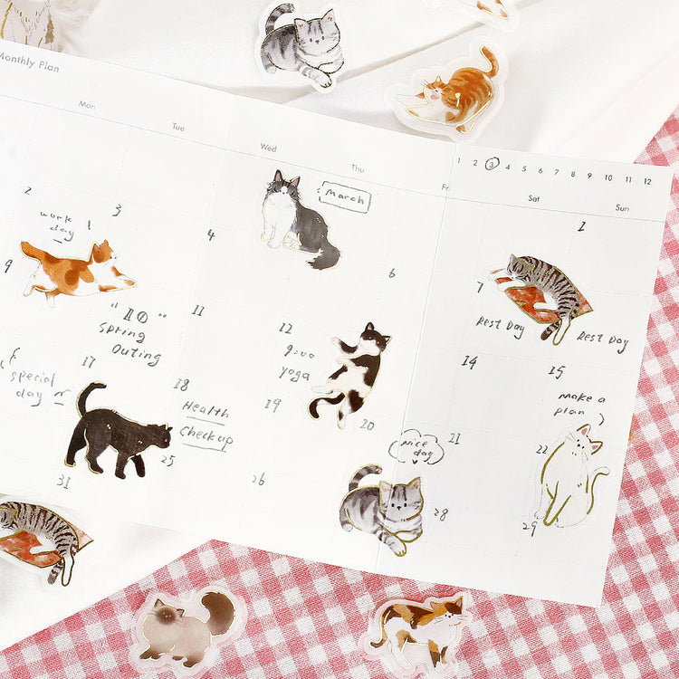 BGM Foil Stamping Flake Seal: IPPAI – Cats Galore Vol. 2