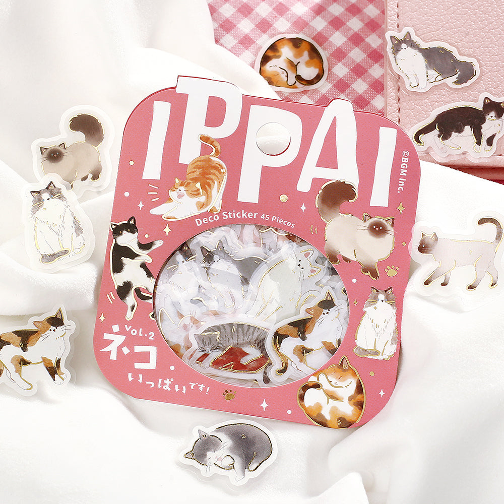 BGM Foil Stamping Flake Seal: IPPAI – Cats Galore Vol. 2