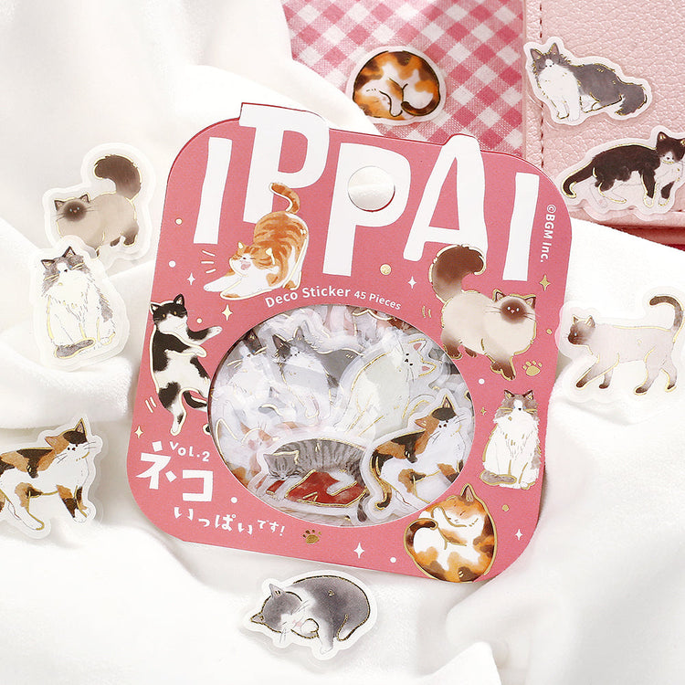 BGM Foil Stamping Flake Seal: IPPAI – Cats Galore Vol. 2