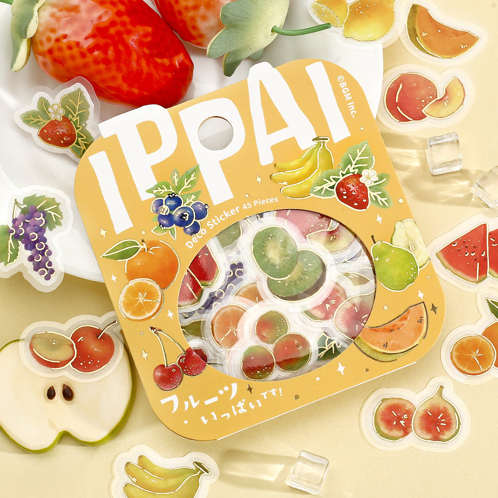 BGM Foil Stamping Flake Seal: IPPAI – Fruits Galore