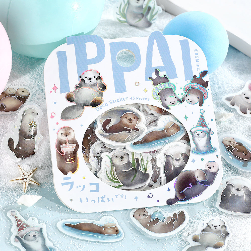 BGM Foil Stamping Flake Seal: IPPAI – Sea Otter Galore