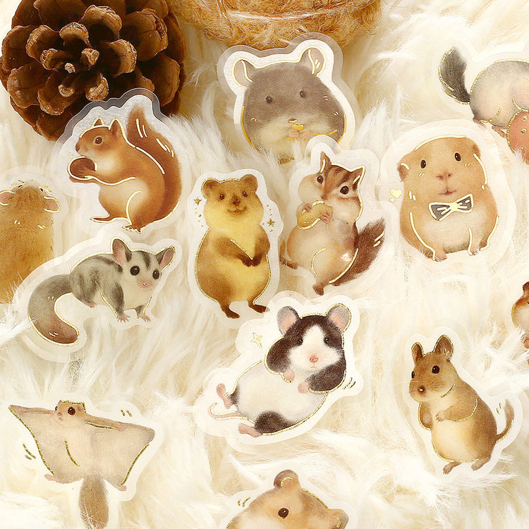 BGM Foil Stamping Flake Seal: IPPAI – Small Animals Galore