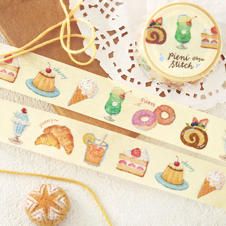 BGM Foil Stamping Masking Tape: Pienistitch - Little Café