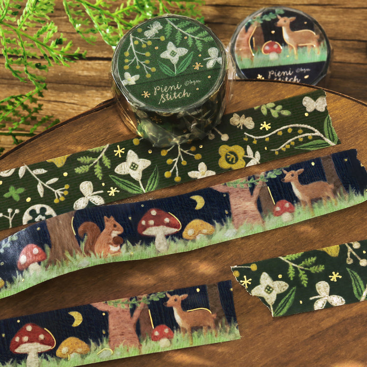 BGM Foil Stamping Masking Tape: Pienistitch - Little Flowers