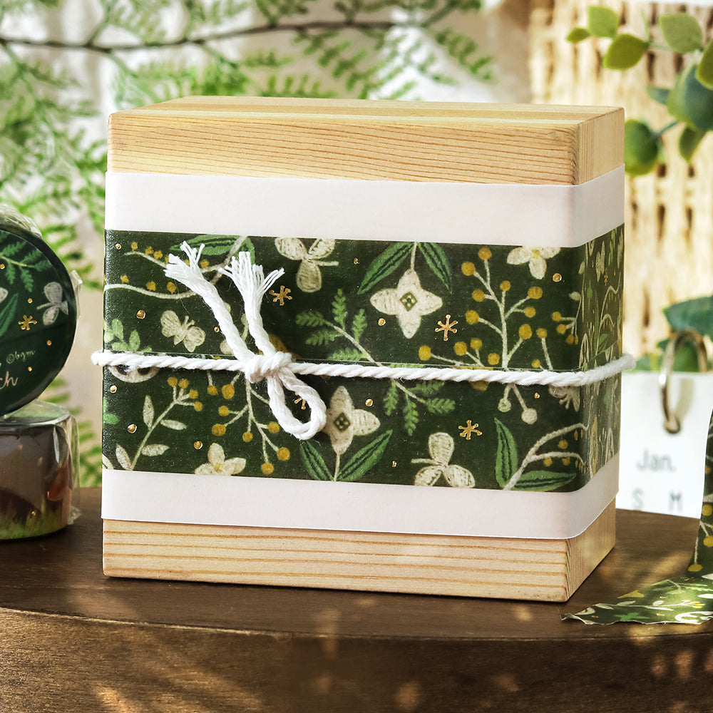 BGM Foil Stamping Masking Tape: Pienistitch - Little Flowers