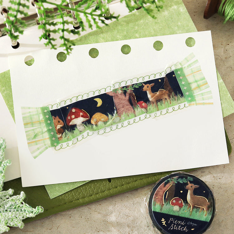 BGM Foil Stamping Masking Tape: Pienistitch - Little Forest