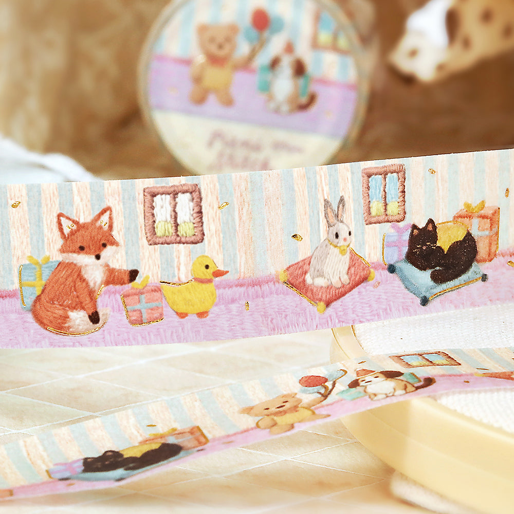 BGM Foil Stamping Masking Tape: Pienistitch - Little Party