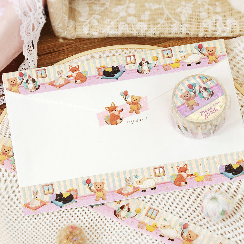 BGM Foil Stamping Masking Tape: Pienistitch - Little Party