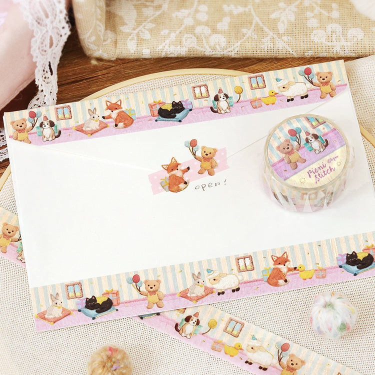 BGM Foil Stamping Masking Tape: Pienistitch - Little Party