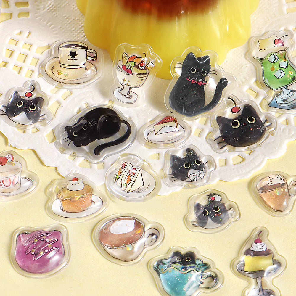 BGM Kyururun Seal: Black Cat Cafe