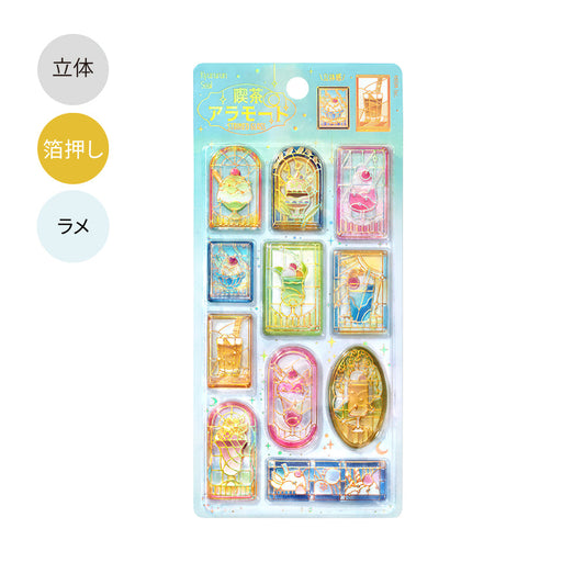 BGM Kyururun Seal: Café à la Mode Stained Glass vol.2