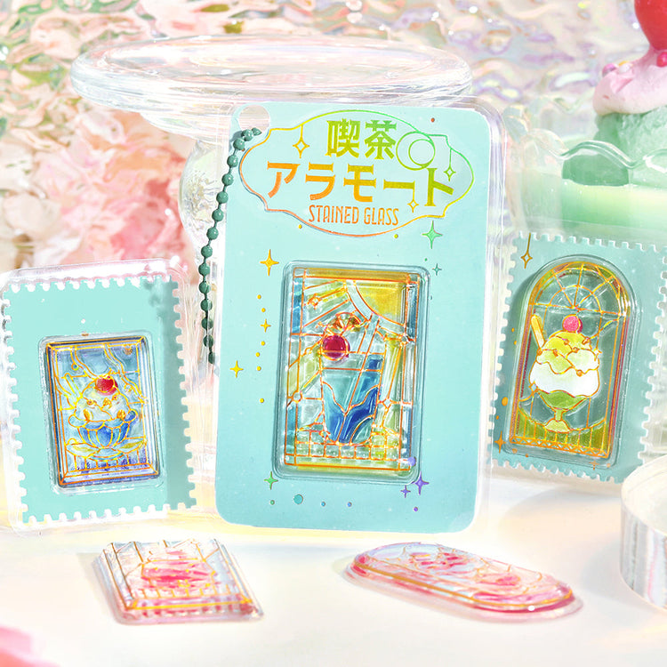 BGM Kyururun Seal: Café à la Mode Stained Glass vol.2
