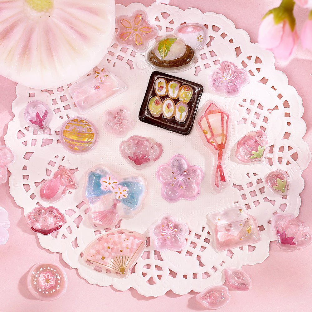 BGM Kyururun Seal: Cherry Blossoms