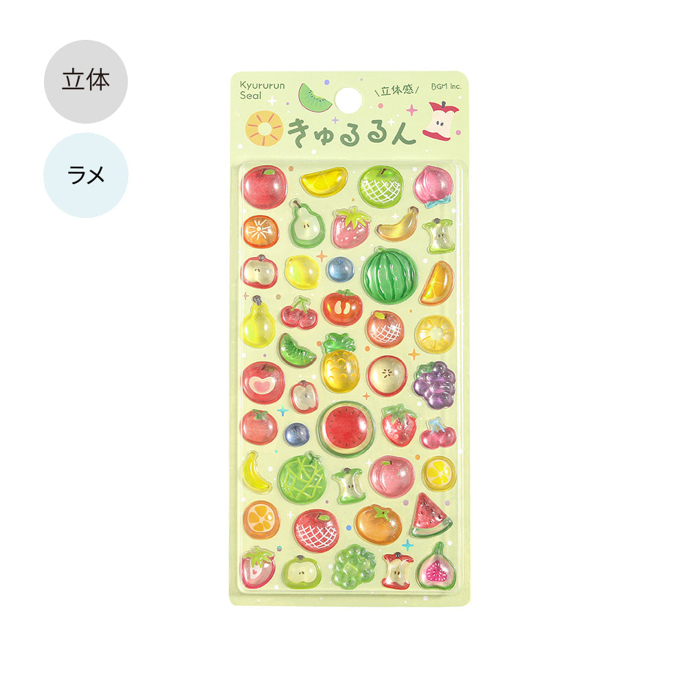 BGM Kyururun Seal: Fruits