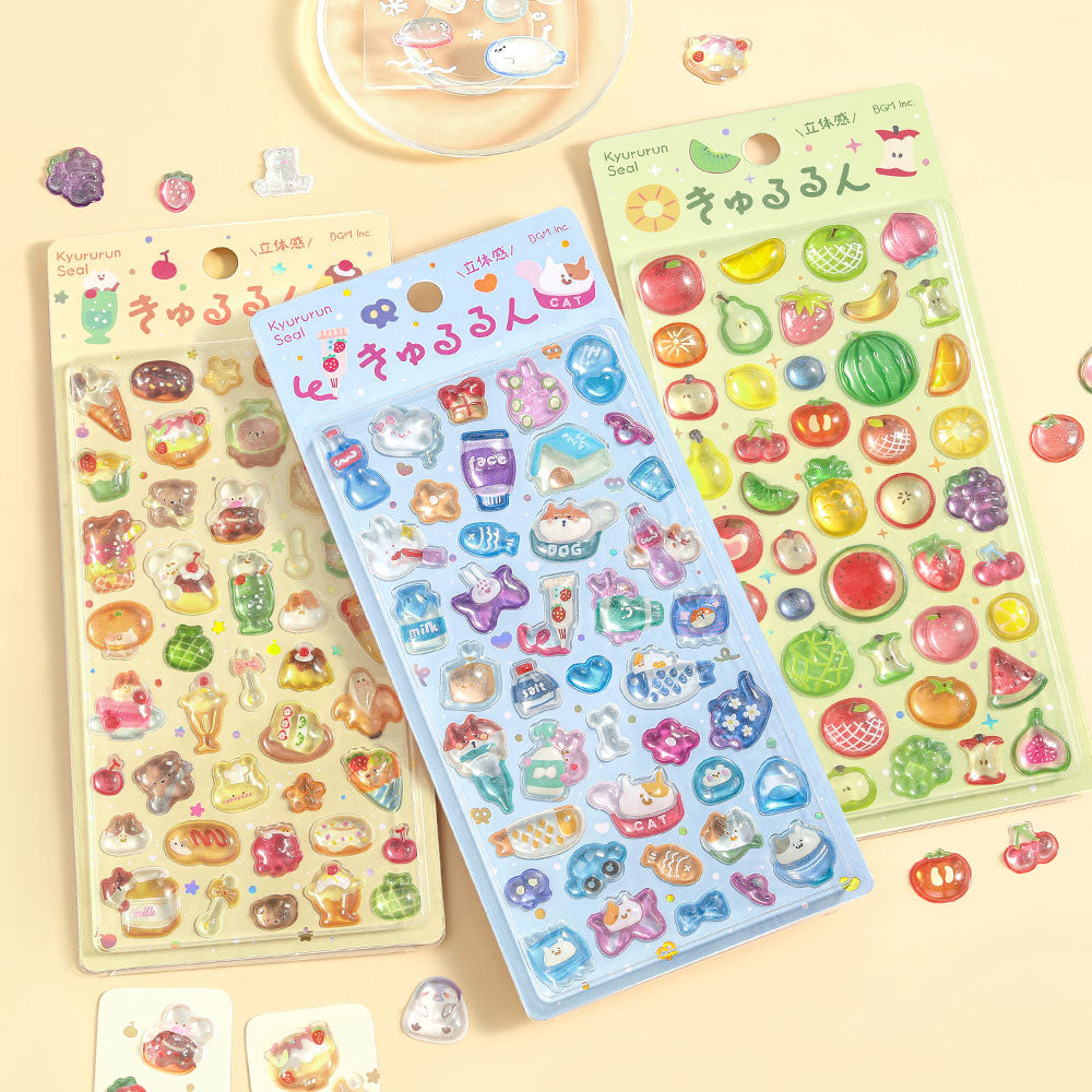 BGM Kyururun Seal: Fruits