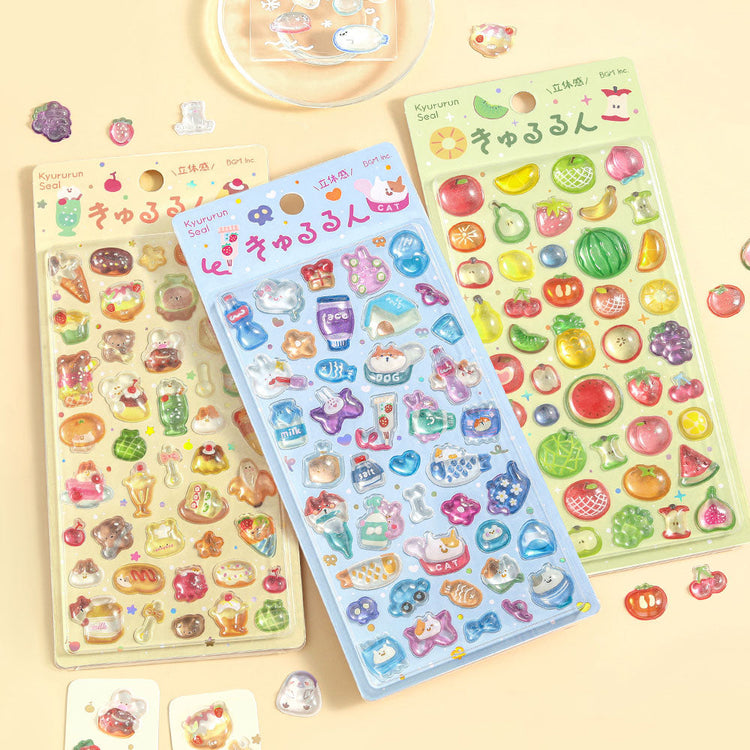 BGM Kyururun Seal: Fruits