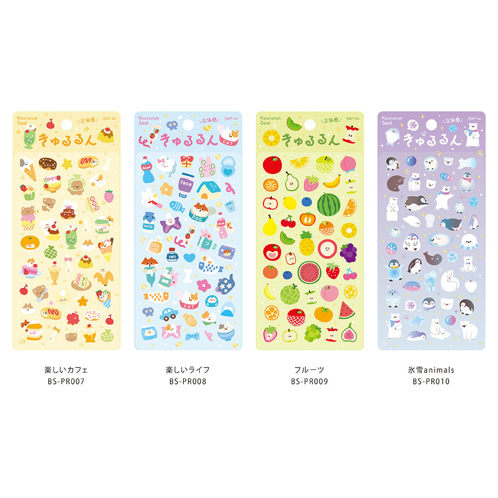 BGM Kyururun Seal: Fruits