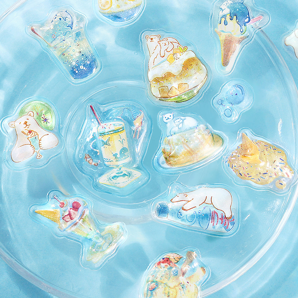 BGM Kyururun Seat Seal: Café à la Mode (Summer Limited Edition)