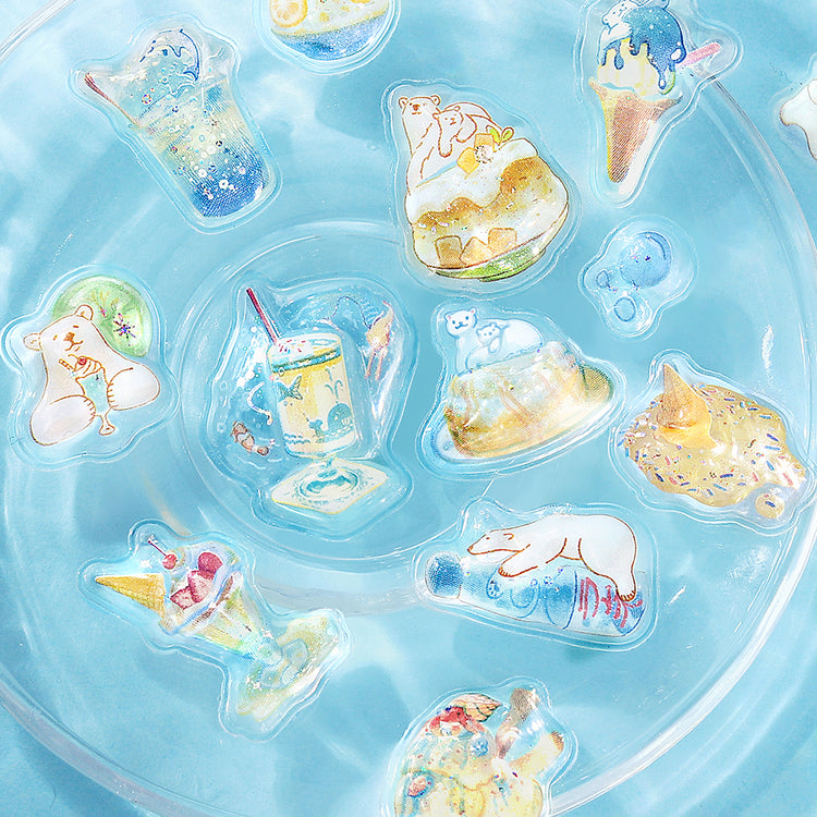 BGM Kyururun Seat Seal: Café à la Mode (Summer Limited Edition)