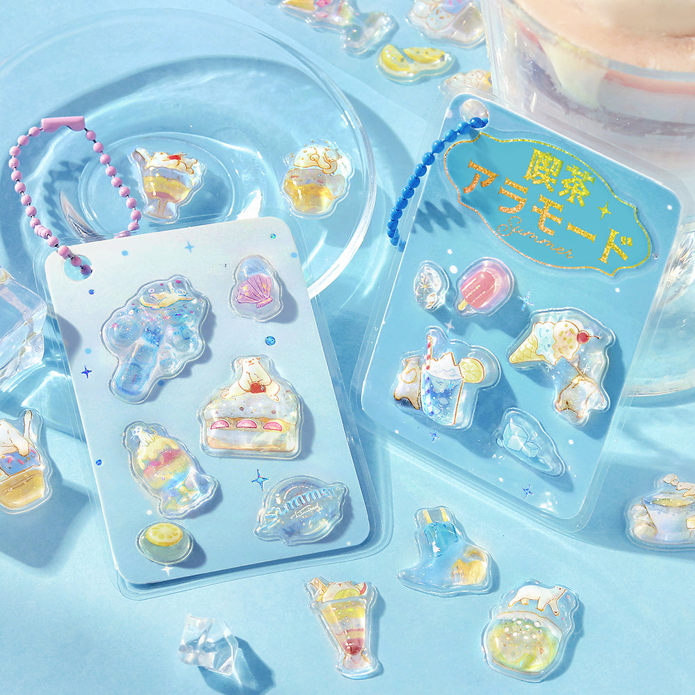 BGM Kyururun Seat Seal: Café à la Mode (Summer Limited Edition)