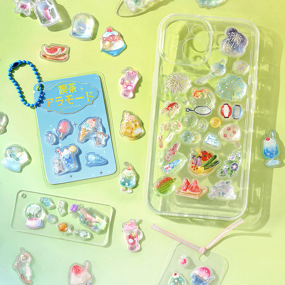 BGM Kyururun Seat Seal: Café à la Mode (Summer Limited Edition)