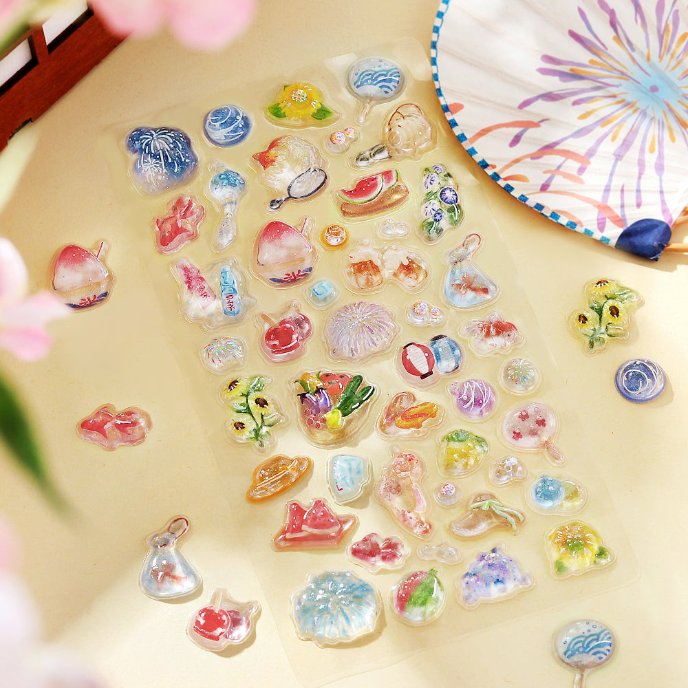 BGM Kyururun Seat Seal: Summer Tradition