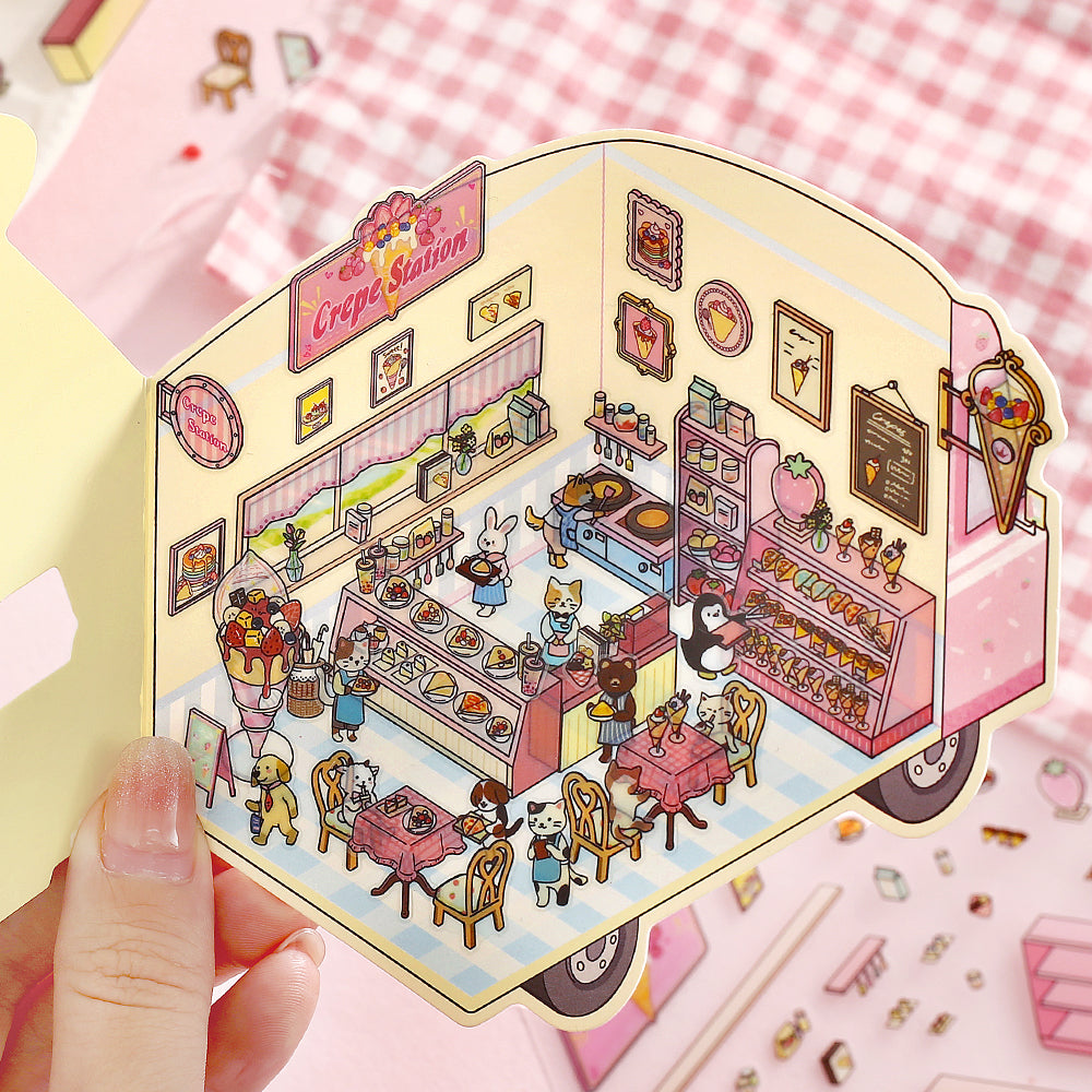 BGM Seat Seal: Crepe Shop