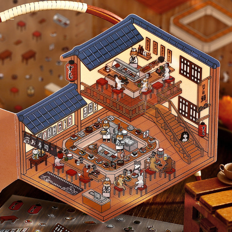 BGM Seat Seal: Sushi Shop