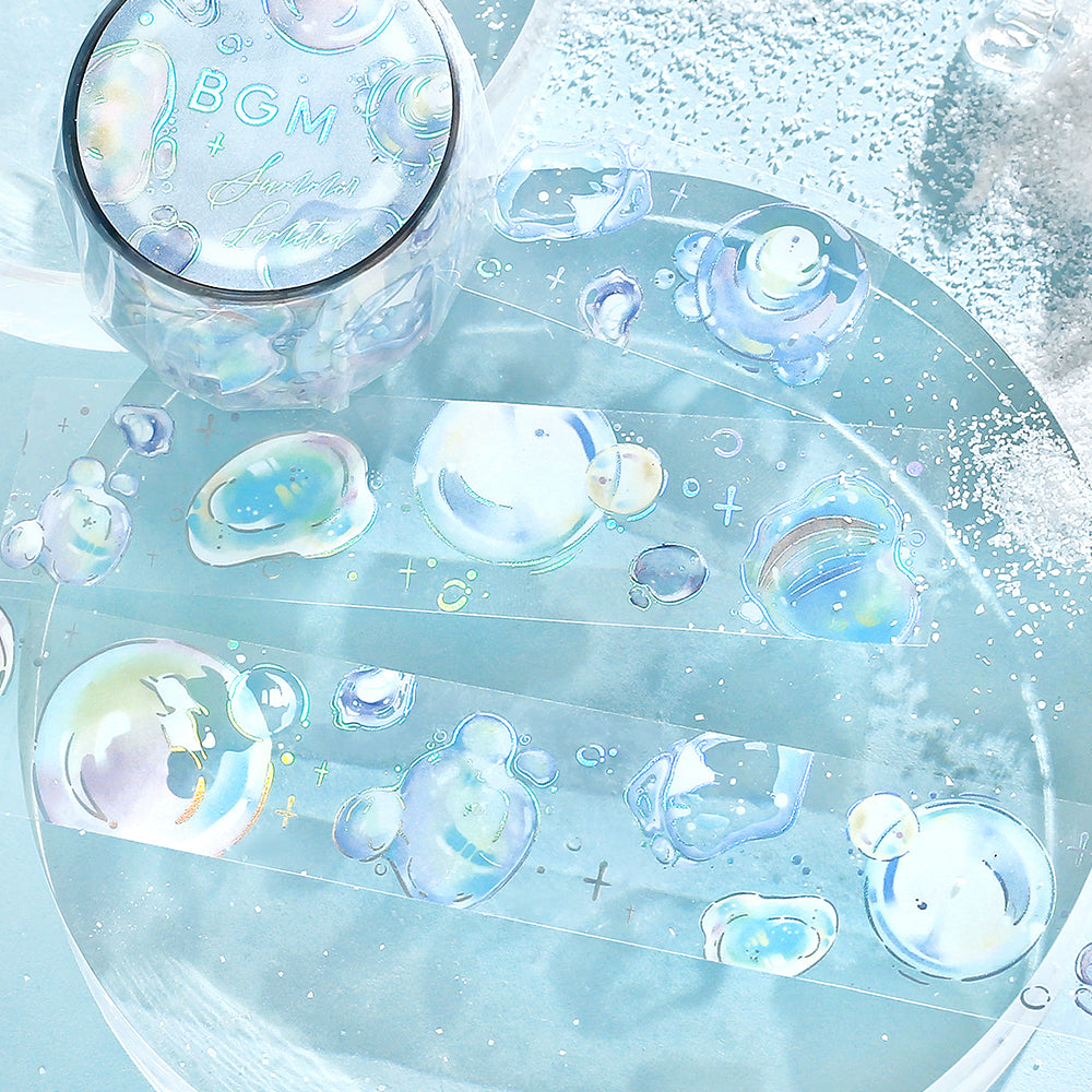 BGM Summer Limited Edition Clear Tape: Bubbles of Light