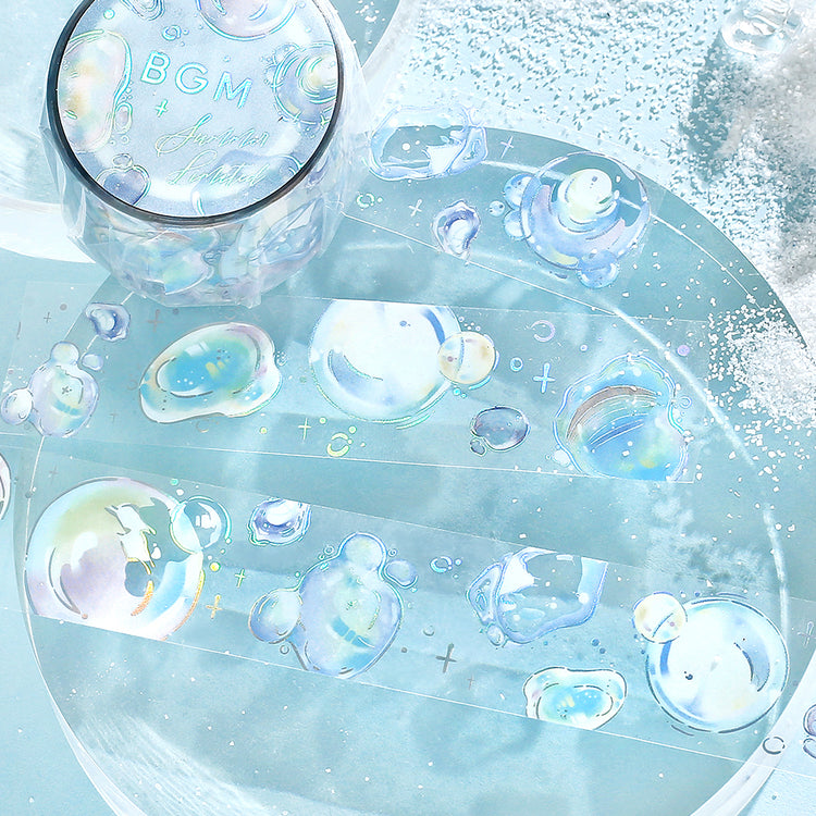 BGM Summer Limited Edition Clear Tape: Bubbles of Light