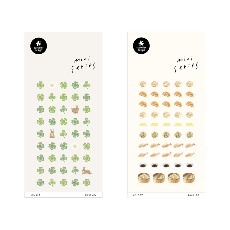Suatelier Sticker Mini Series - Deco.22 (Clover Field)