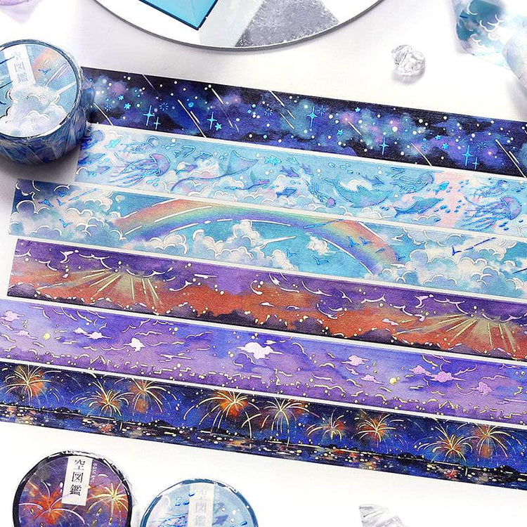 BGM Foil Stamping Masking Tape: Sky Encyclopedia - Galaxy