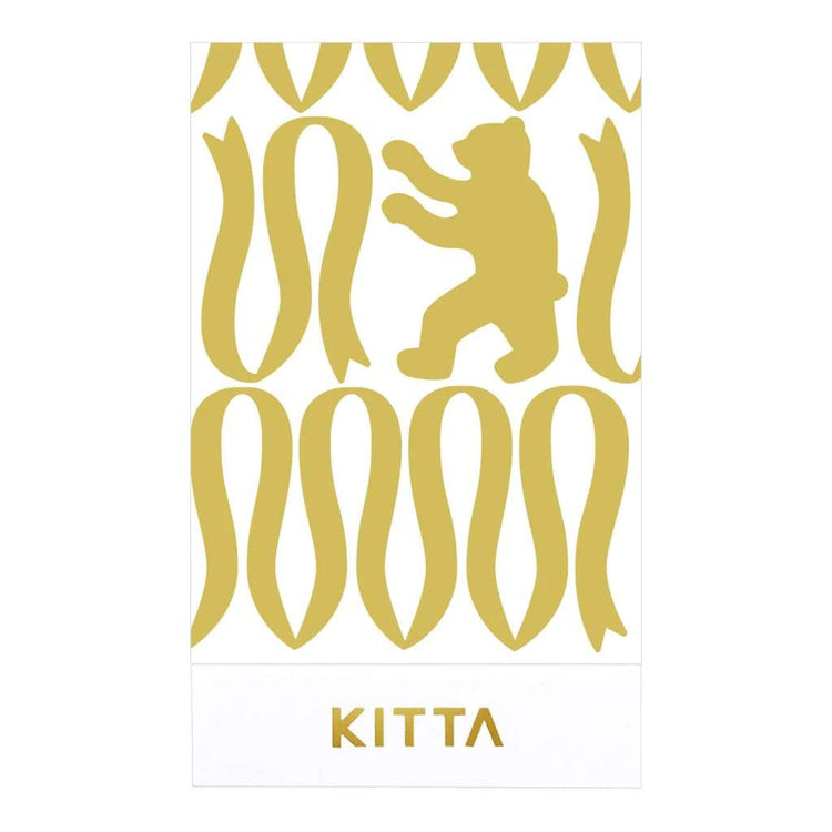 KITTA Masking Tape - Clear Parts (Gold Foil)