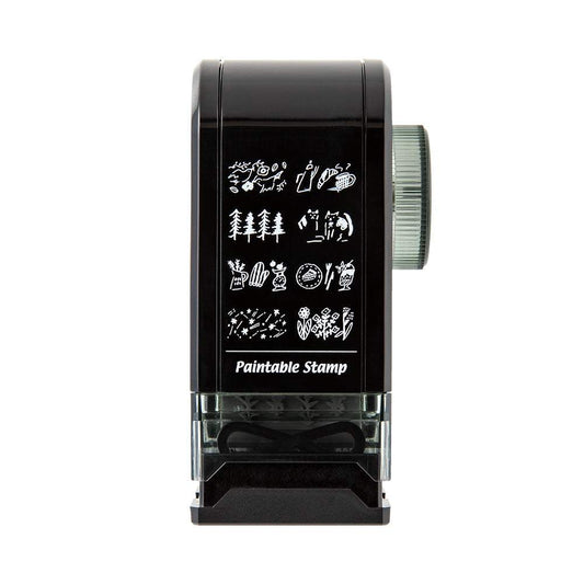 Midori Paintable Rotating Stamp Dial - Connection