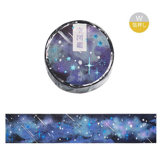 BGM Foil Stamping Masking Tape: Sky Encyclopedia - Galaxy