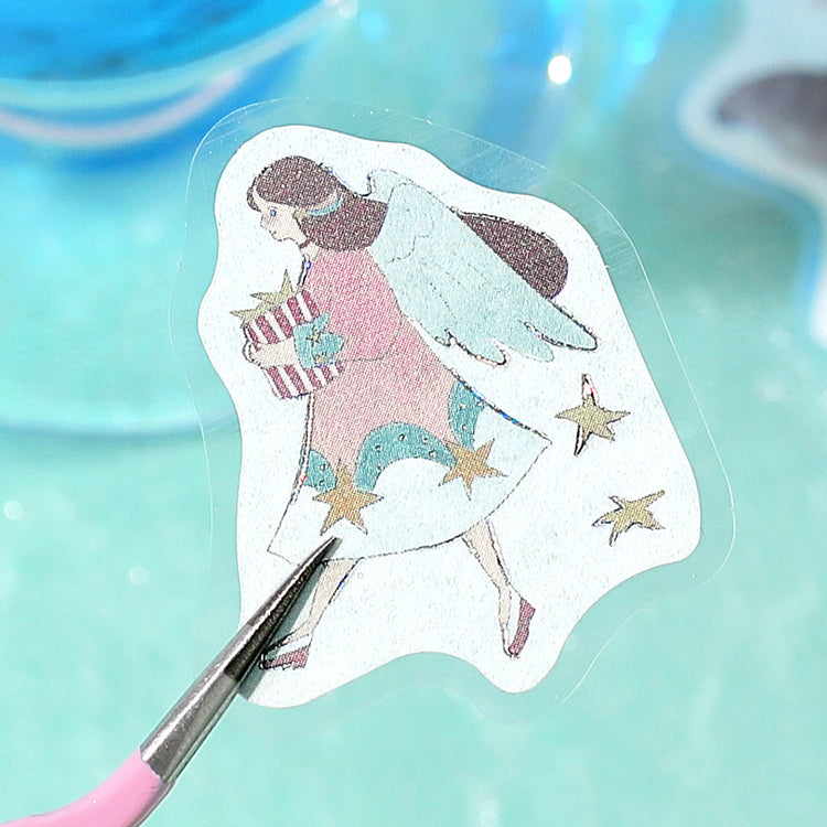 BGM Foil Stamping Flake Seal: Star Poem - Leo, Virgo & Libra