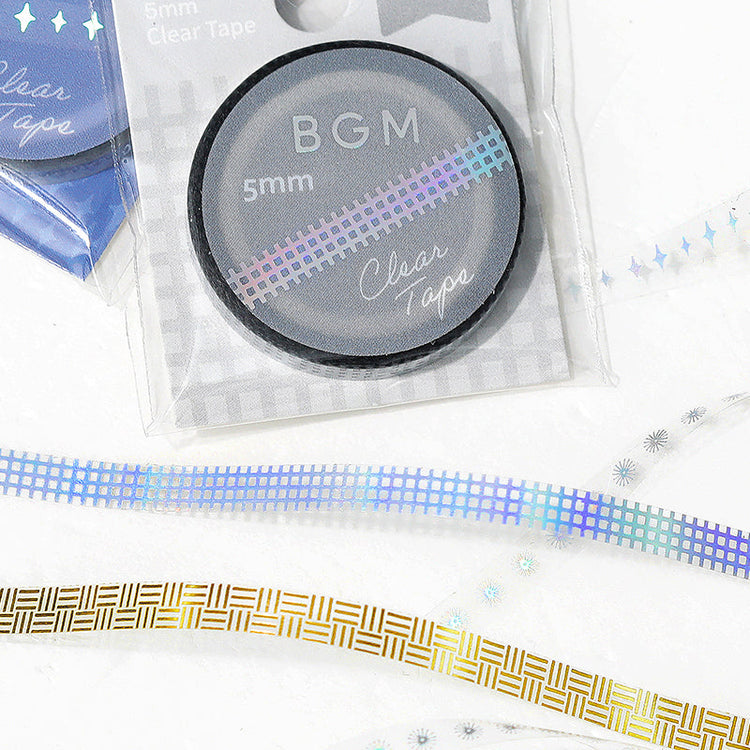 BGM Clear Tape - Check