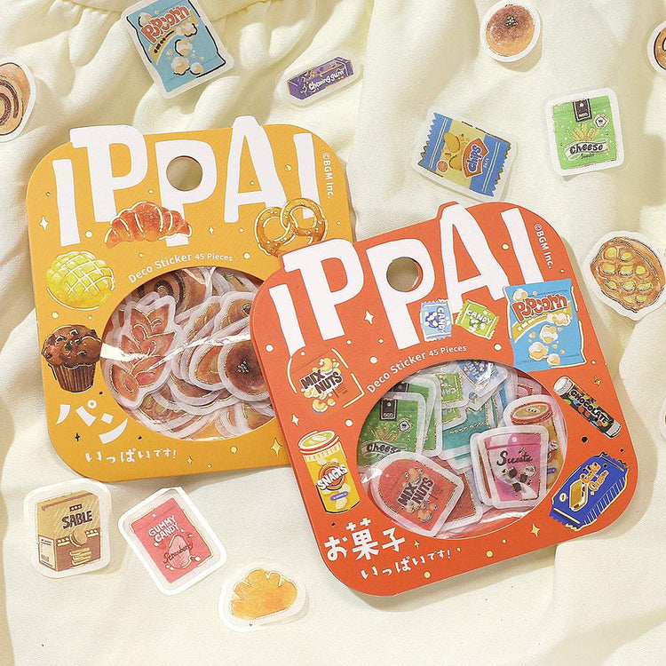 BGM Foil Stamping Flake Seal: Ippai - It's Full of Sweets