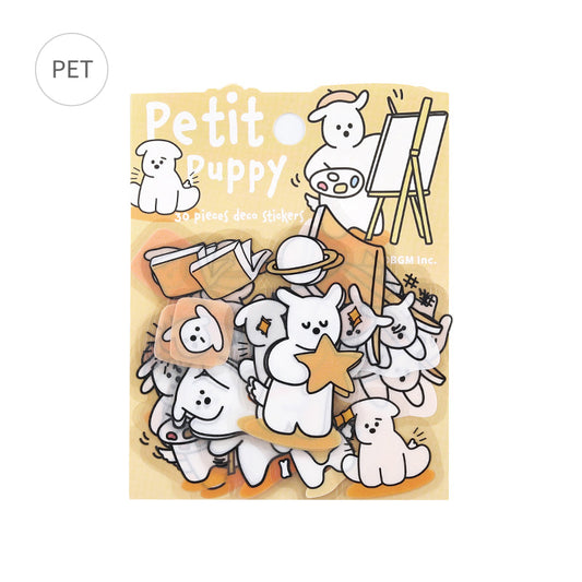 BGM Clear Seal: Puppy Petit - Yellow