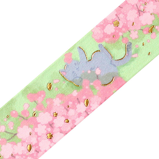 BGM Sakura Limited Masking Tape: Sakura - Sunbathing in the Sun