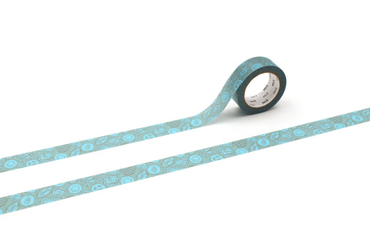 MT EX Washi Tape - Lined Cookies