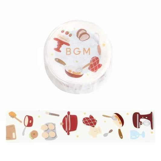 BGM Open Today as Well Masking Tape - Bakery