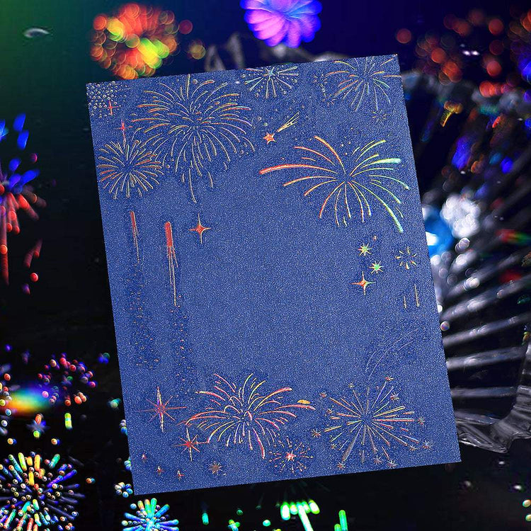 BGM Foil Stamping Iride Seal: Iride - Fireworks