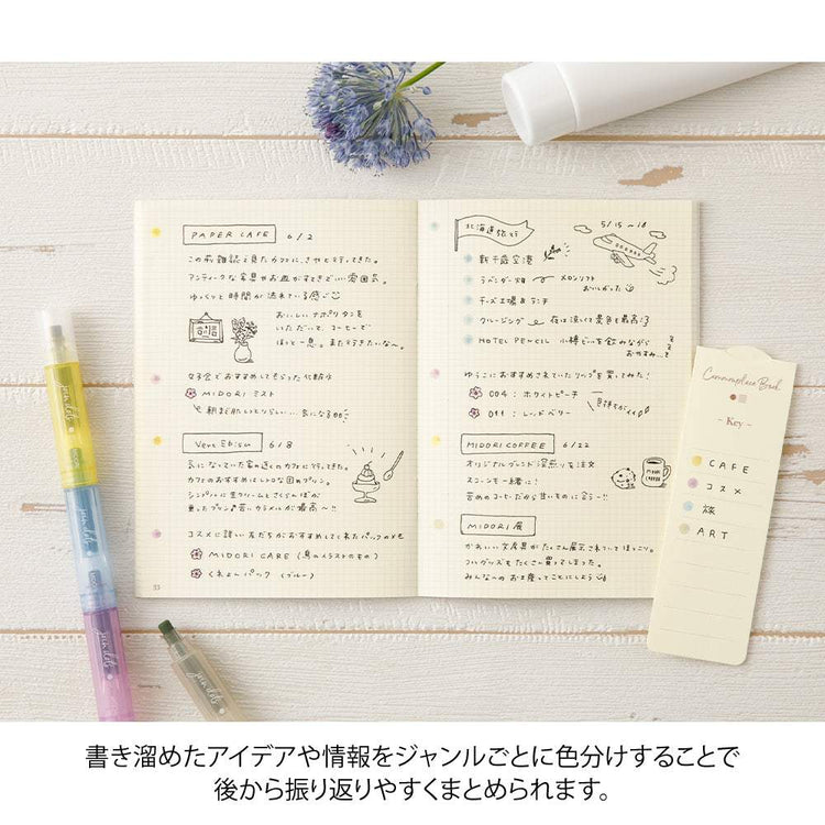 Midori Join Dots Connecting Pen - Pastel